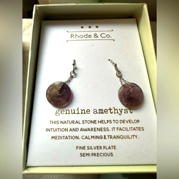 GIVE AWAY FREE Follow me @prelovedluxshop & IG (1 pc. Fine Silver Plate Earring - Picture 2 of 7